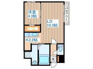 アンジュール発寒南の物件間取画像